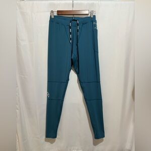 Rawgear‎ RG209 Men’s Compression Jogger Leggings Teal Blue Size Large